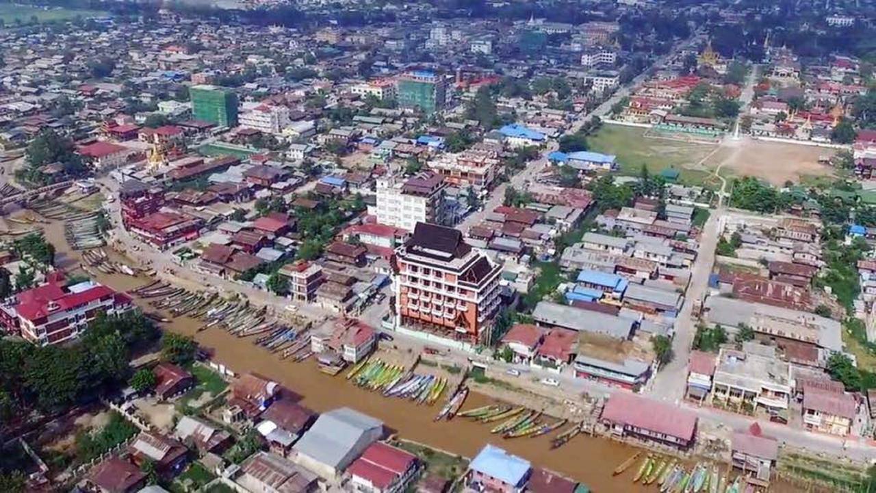 Thousand Island Hotel Inle Lake Екстериор снимка